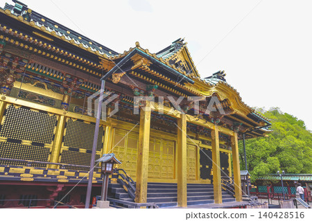 April 25 2026 Ueno Toshogu Shrine Golden Main Hall Architecture April 25 2026 Ueno Toshogu Shrine Golden Main Hall Architecture 140428516