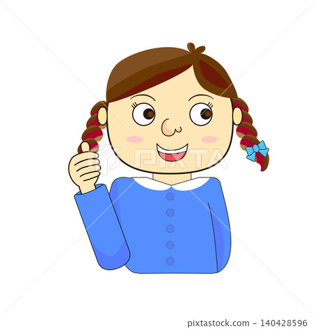 An illustration (bust-up) of a child giving a thumbs-up to indicate a "like". An illustration (bust-up) of a child giving a thumbs-up to indicate a "like". 140428596