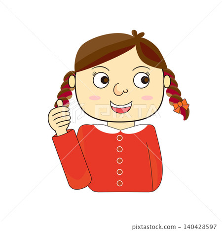 An illustration (bust-up) of a child giving a thumbs-up to indicate a "like". An illustration (bust-up) of a child giving a thumbs-up to indicate a "like". 140428597
