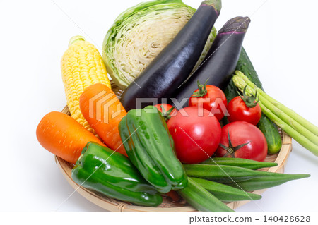 Assorted summer vegetables Assorted summer vegetables 140428628