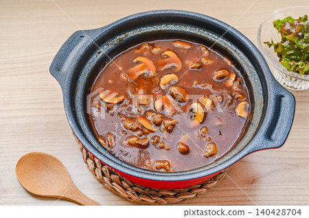 Delicious-looking homemade Hayashi stew Delicious-looking homemade Hayashi stew 140428704