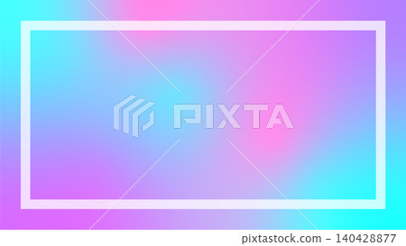 A dreamy, cute gradient frame background in neon purple and pink, horizontal 16:9 aspect ratio. A dreamy, cute gradient frame background in neon purple and pink, horizontal 16:9 aspect ratio. 140428877