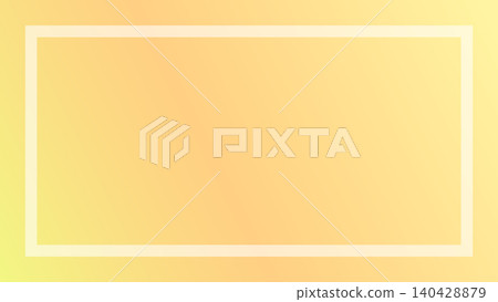 A frame background with a translucent yellow and orange gradient, horizontal 16:9 aspect ratio. 140428879