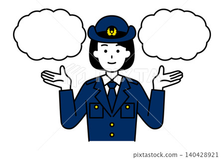 女警官提供了兩種選擇。 女警官提供了兩種選擇。 140428921