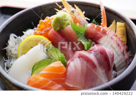 Seafood bowl Japanese food Seafood bowl Japanese food 140429222
