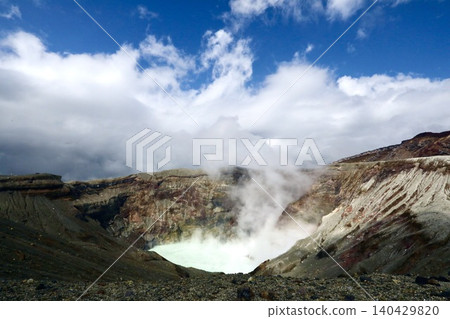 Mount Aso, Kumamoto Prefecture Mount Aso, Kumamoto Prefecture 140429820