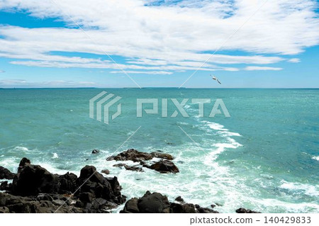 blue sea and sky blue sea and sky 140429833