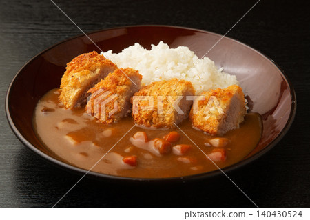 Pork fillet cutlet curry Pork fillet cutlet curry 140430524