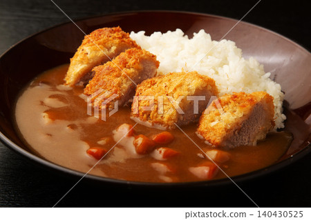 Pork fillet cutlet curry Pork fillet cutlet curry 140430525