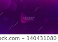 An elegant purple illustration with purple circles 140431080
