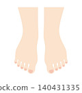 barefoot illustration 140431335