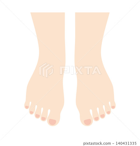 barefoot illustration barefoot illustration 140431335