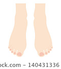 barefoot illustration 140431336