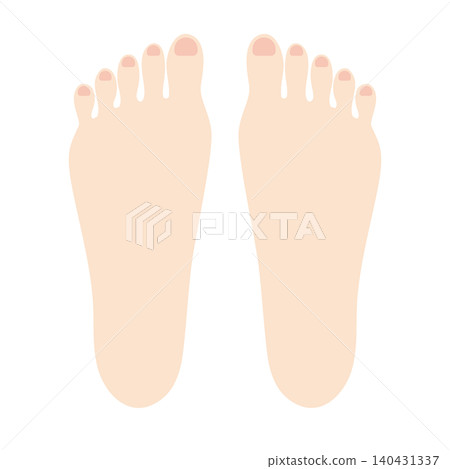 腳背的例證 腳背的例證 140431337
