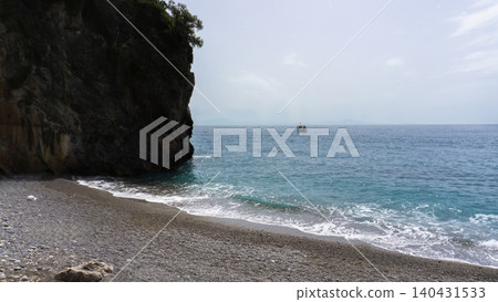 Atrani - Amalfi coast - Lido di Ravello beach Atrani - Amalfi coast - Lido di Ravello beach 140431533
