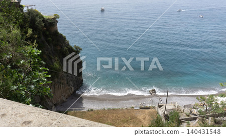 Atrani - Amalfi coast - Lido di Ravello beach 140431548