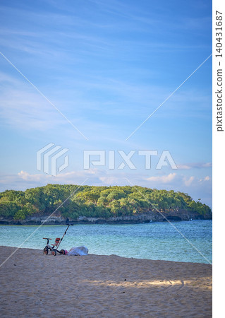 island with boats 140431687