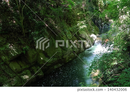 ◇Nunobiki Falls "Scenery from the hiking trail" / One of Japan's three great sacred waterfalls [Chuo Ward, Kobe City] 140432006
