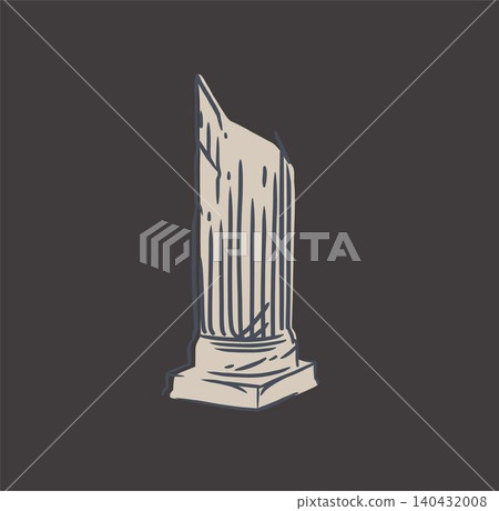 Hand drawn vector abstract outline,graphic,line art greek ancient sculpture old column line modern drawing.Antique classic statues in trendy bohemian style,outline design concept.Antique statue logo. Hand drawn vector abstract outline,graphic,line art greek ancient sculpture old column line modern drawing.Antique classic statues in trendy bohemian style,outline design concept.Antique statue logo. 140432008