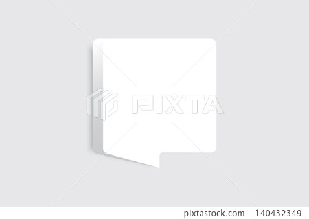 Speech bubble blank frame, text quote box, message Speech bubble blank frame, text quote box, message 140432349