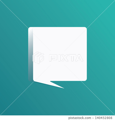 Speech bubble blank frame, text quote box, message Speech bubble blank frame, text quote box, message 140432808