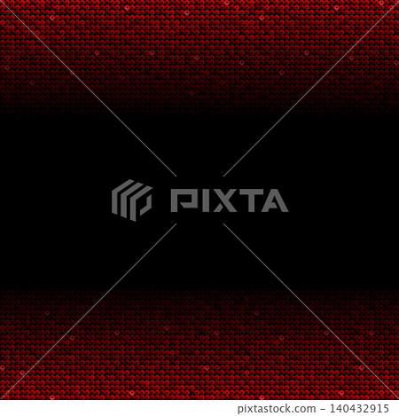 Background of red sequins, glitters or sparkles 140432915