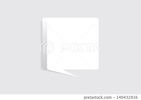 Speech bubble blank frame, text quote box, message Speech bubble blank frame, text quote box, message 140432916
