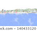 Kobe (watercolor) Sea 140433120