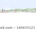 Kobe (watercolor) sky 140433121