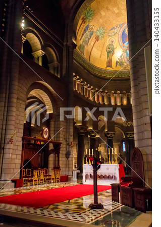 Interior of Saint Nicholas Cathedral in Monaco-Ville, Monaco Interior of Saint Nicholas Cathedral in Monaco-Ville, Monaco 140433155