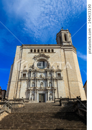 Girona Cathedral, also known as the Cathedral of Saint Mary of Girona, is a Roman Catholic church located in Girona, Catalonia, Spain Girona Cathedral, also known as the Cathedral of Saint Mary of Girona, is a Roman Catholic church located in Girona, Catalonia, Spain 140433190
