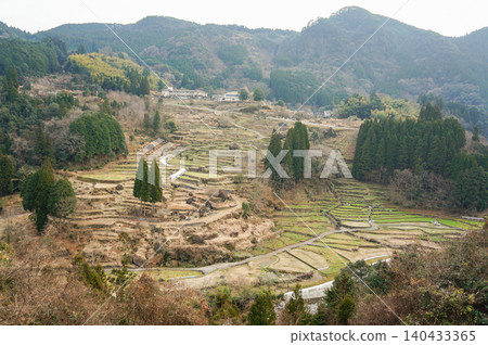 The Matsuda Rice Terraces in Kumamoto Prefecture: A quintessential Japanese landscape and the beauty of rural scenery. The Matsuda Rice Terraces in Kumamoto Prefecture: A quintessential Japanese landscape and the beauty of rural scenery. 140433365