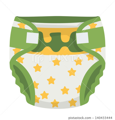 Diaper Design With Stars and a Green Color Scheme for Children and Infants Diaper Design With Stars and a Green Color Scheme for Children and Infants 140433444