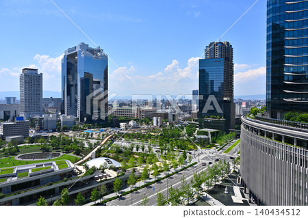 Streetscape of Umeda, Kita Ward, Osaka City Streetscape of Umeda, Kita Ward, Osaka City 140434512