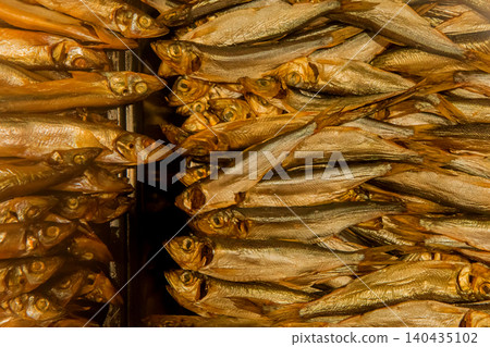 Fish yellow small herring sprat seafood fresh background sea food meal Fish yellow small herring sprat seafood fresh background sea food meal 140435102