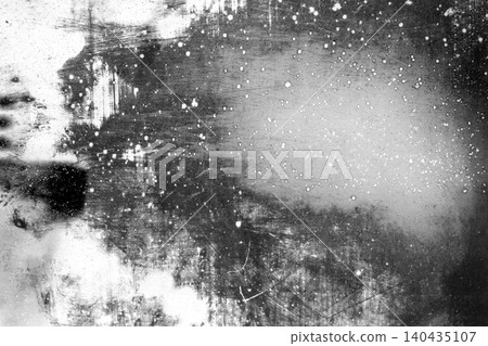 Dark Old Grey Abstract Dirty Pattern Background Grunge Surface Rough Texture Backdrop Weathered Messy Worn Obsolete Shabby 140435107