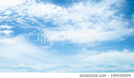 Background nature sky cloud blue paronama web cloudy summer winter season day, light beauty horizon spring brigth gradient calm abstract backdrop air nature view wallpaper landscape environment. 140436004