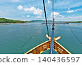 [A panoramic view of Ago Bay (from the Kashikojima España Cruise)] Ago-cho, Shima City, Mie Prefecture 140436597