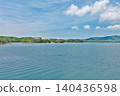 [A panoramic view of Ago Bay (from the Kashikojima España Cruise)] Ago-cho, Shima City, Mie Prefecture 140436598
