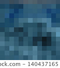 Dark blue abstract background texture featuring pixelated patterns for digital graphic design projects 140437165