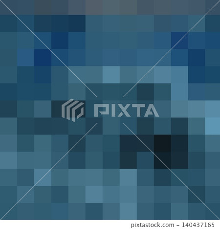 Dark blue abstract background texture featuring pixelated patterns for digital graphic design projects 140437165