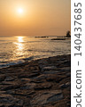 Sunset over the sea 140437685