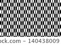 Yagasuri Japanese Pattern Traditional Pattern Seamless Pattern Vector Illustration 140438009