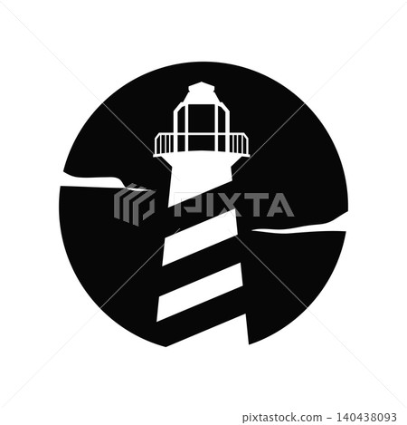 Lighthouse Logo Design Template, Sea Beacon, Simple Beach Adventure Lighthouse Logo Design Template, Sea Beacon, Simple Beach Adventure 140438093