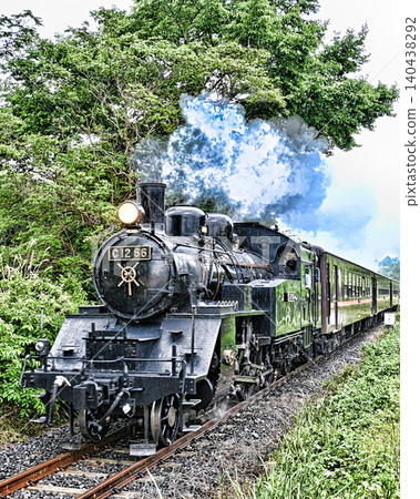 Steam locomotive of Moka railroad Steam locomotive of Moka railroad 140438292