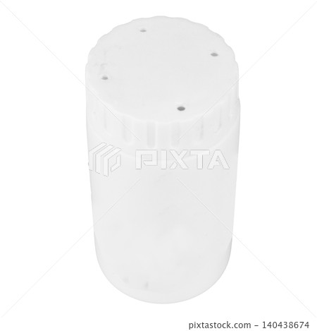 Baby powder bottle plastic isolated on white background Baby powder bottle plastic isolated on white background 140438674