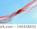 Cloth swaying in the wind 140438692