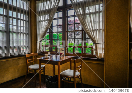Setagaya Ward, Former Yamada Residence, Western-style building, temporarily requisitioned by GHQ, includes a coffee shop. 140439678
