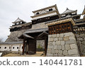 這是位於愛媛郡松山市的松山城內部景象。 140441781