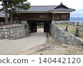 這是位於愛媛郡松山市的松山城內部景象。 140442120